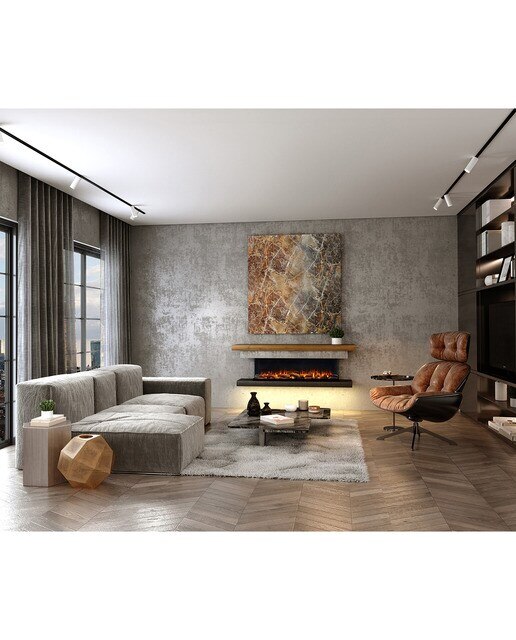 Chimenea Simulador Eléctrico i1000E App Negro-10