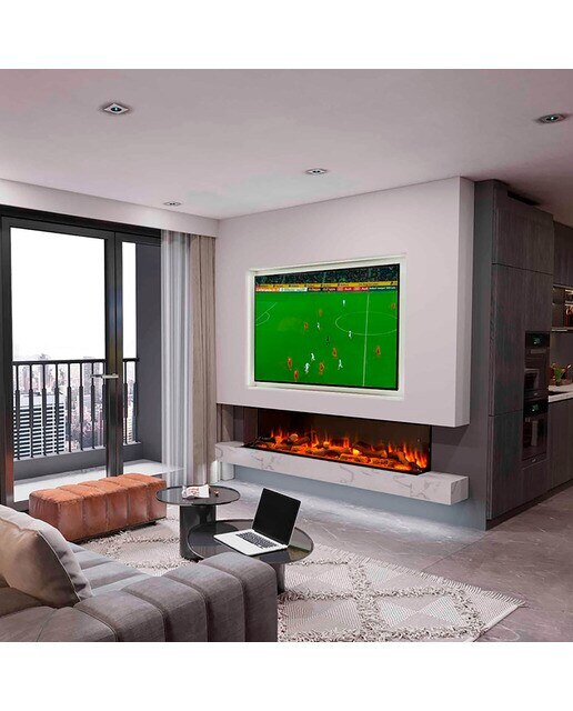 Chimenea Simulador Eléctrico i2200E App Negro-4
