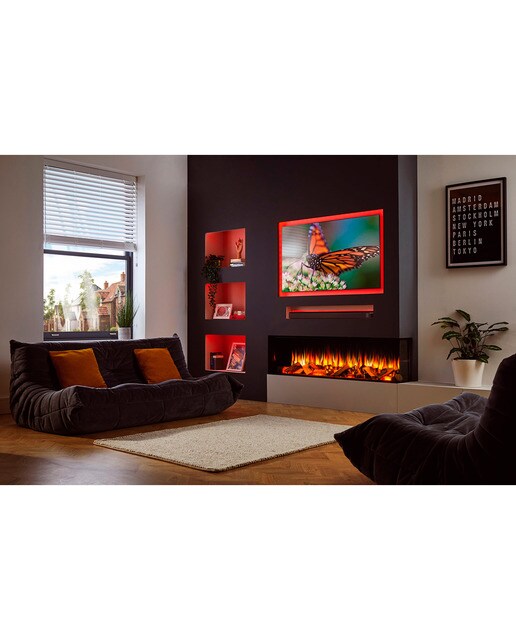 Chimenea Simulador Eléctrico i2200E App Negro-5