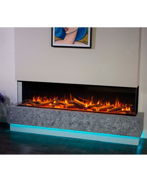 Chimenea Simulador Eléctrico i2200E App Negro-6