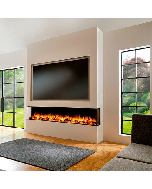 Chimenea Simulador Eléctrico i2200E App Negro-10