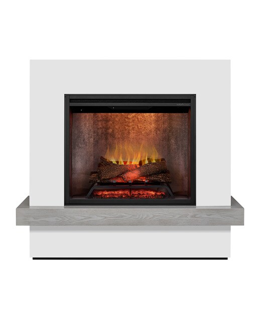 Lareira Elétrica Sherwood Cinzento-2