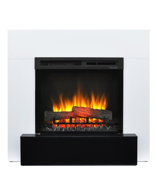 Chimenea Eléctrica Lucid Blanco / Negro-1