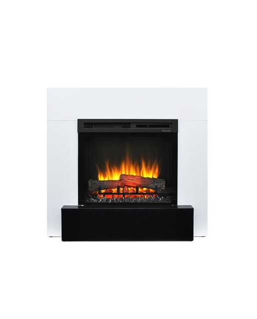 Chimenea Eléctrica Lucid Blanco / Negro-2