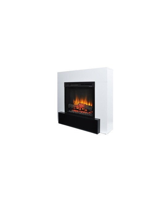 Chimenea Eléctrica Lucid Blanco / Negro-5