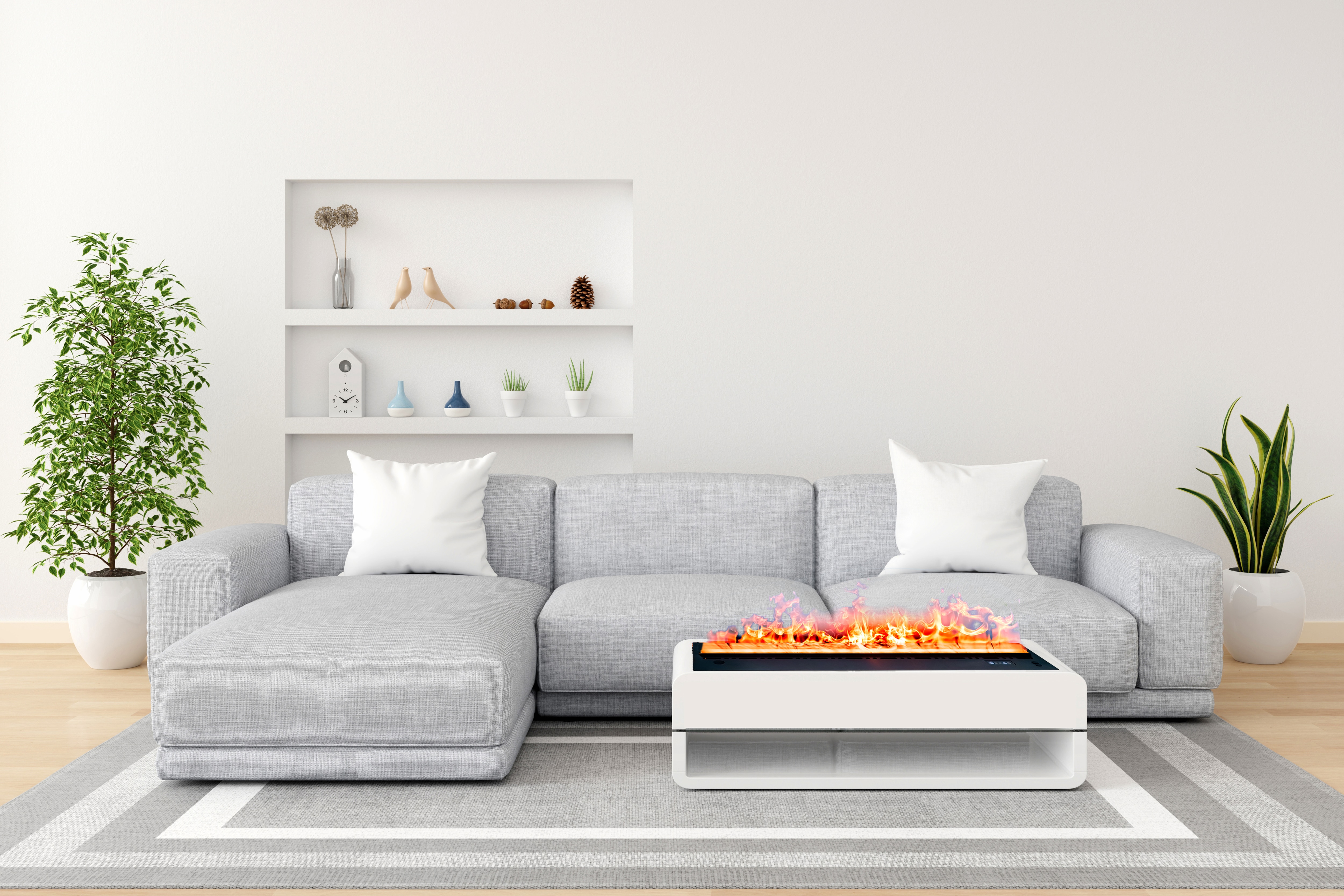 Chimenea Vapor Relaxfire Rgb150 Negro-6