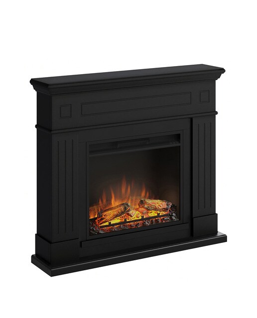 Chimenea Eléctrica Larsen Negro-2