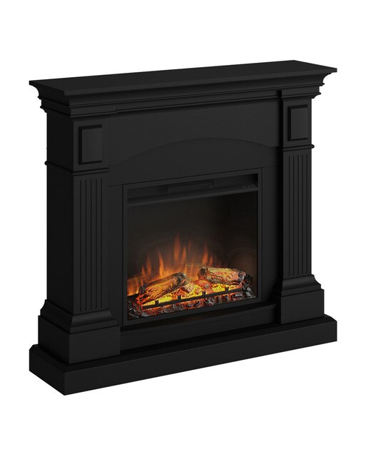 Chimenea Eléctrica Magna Negro-2