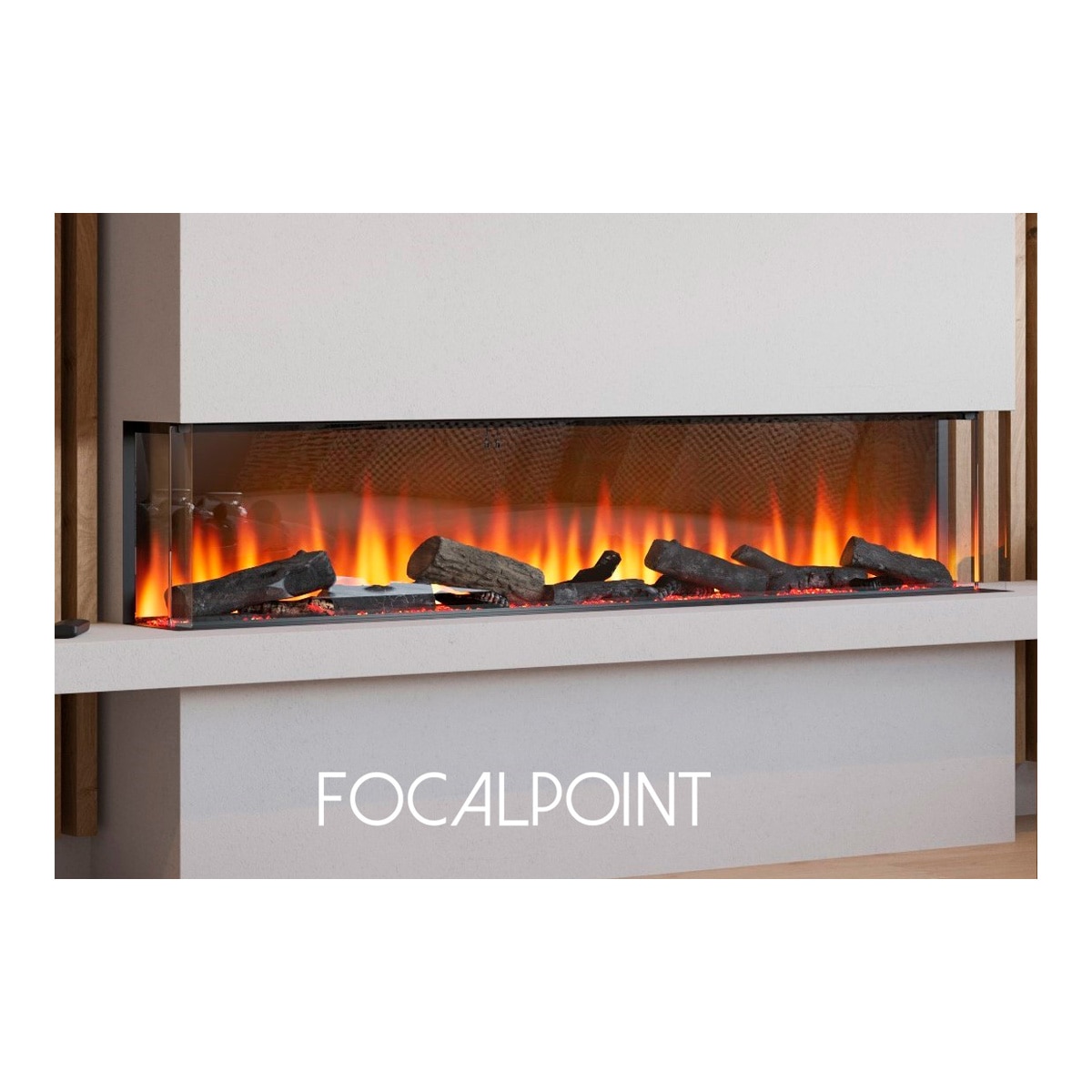 Chimenea Eléctrica Eccentra 1500 Negro-10