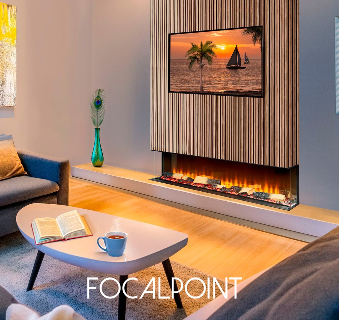 Chimenea Eléctrica Eccentra 1500 Negro-11