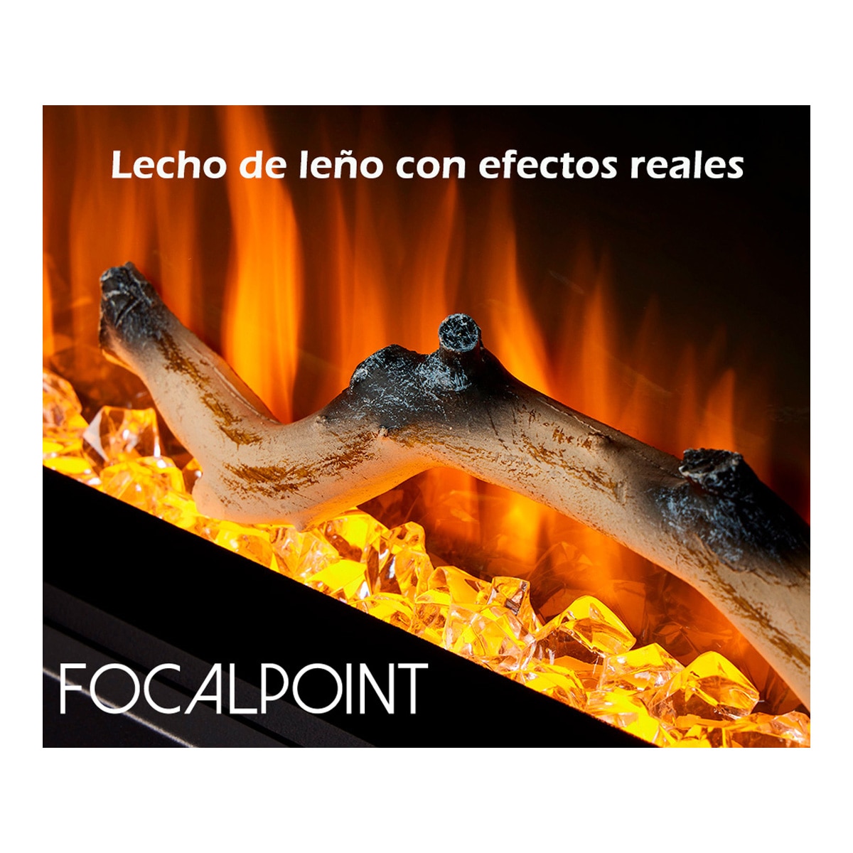 Chimenea Eléctrica Sasanoa 60" Negro-4
