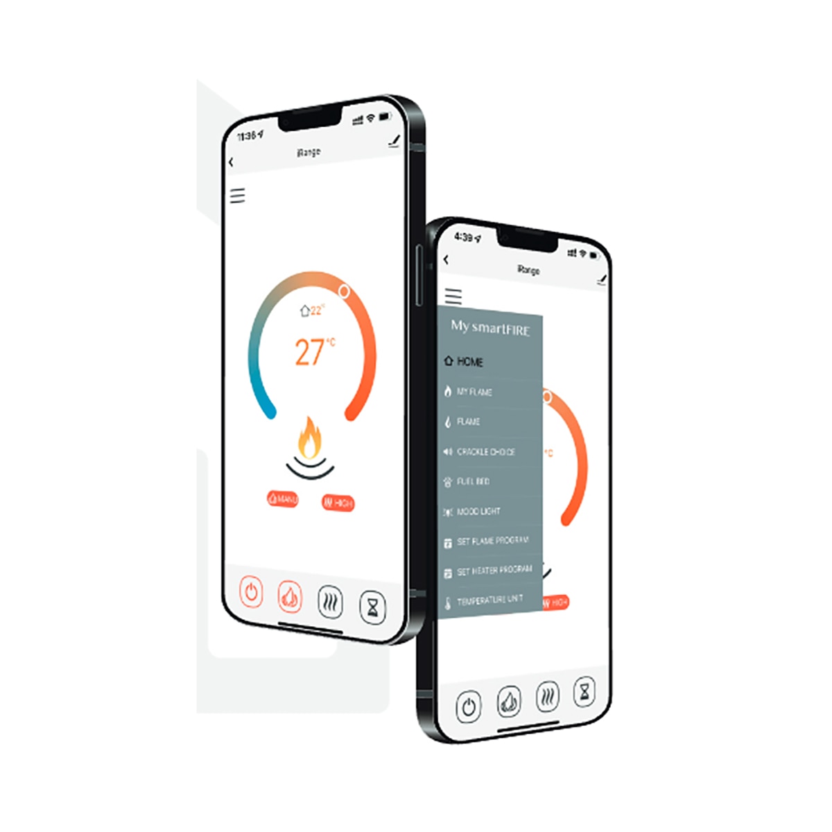 Chimenea eléctrica i920E SLIM 4D Charlton & Jenrick Negro-7