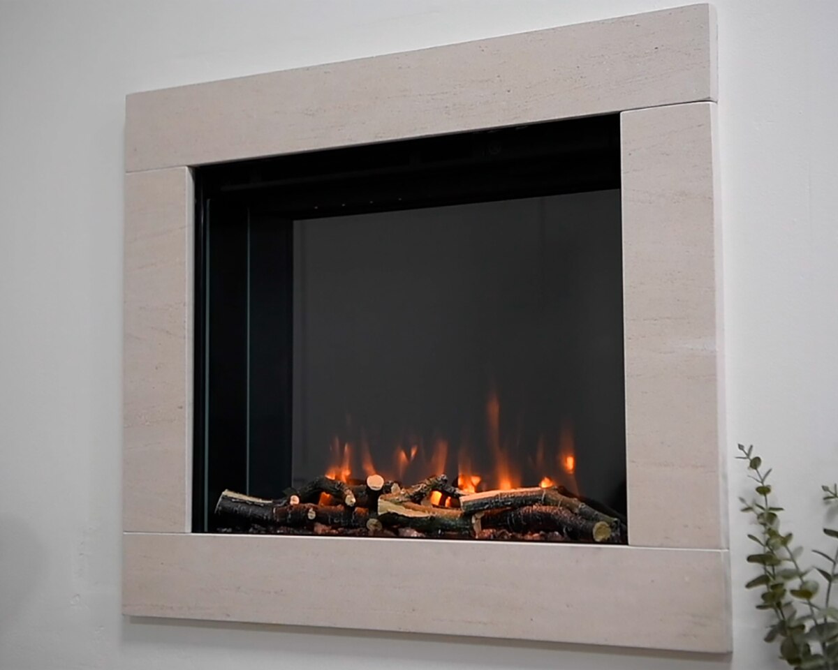 Chimenea eléctrica i560E SLIM 4D Charlton & Jenrick Negro-3