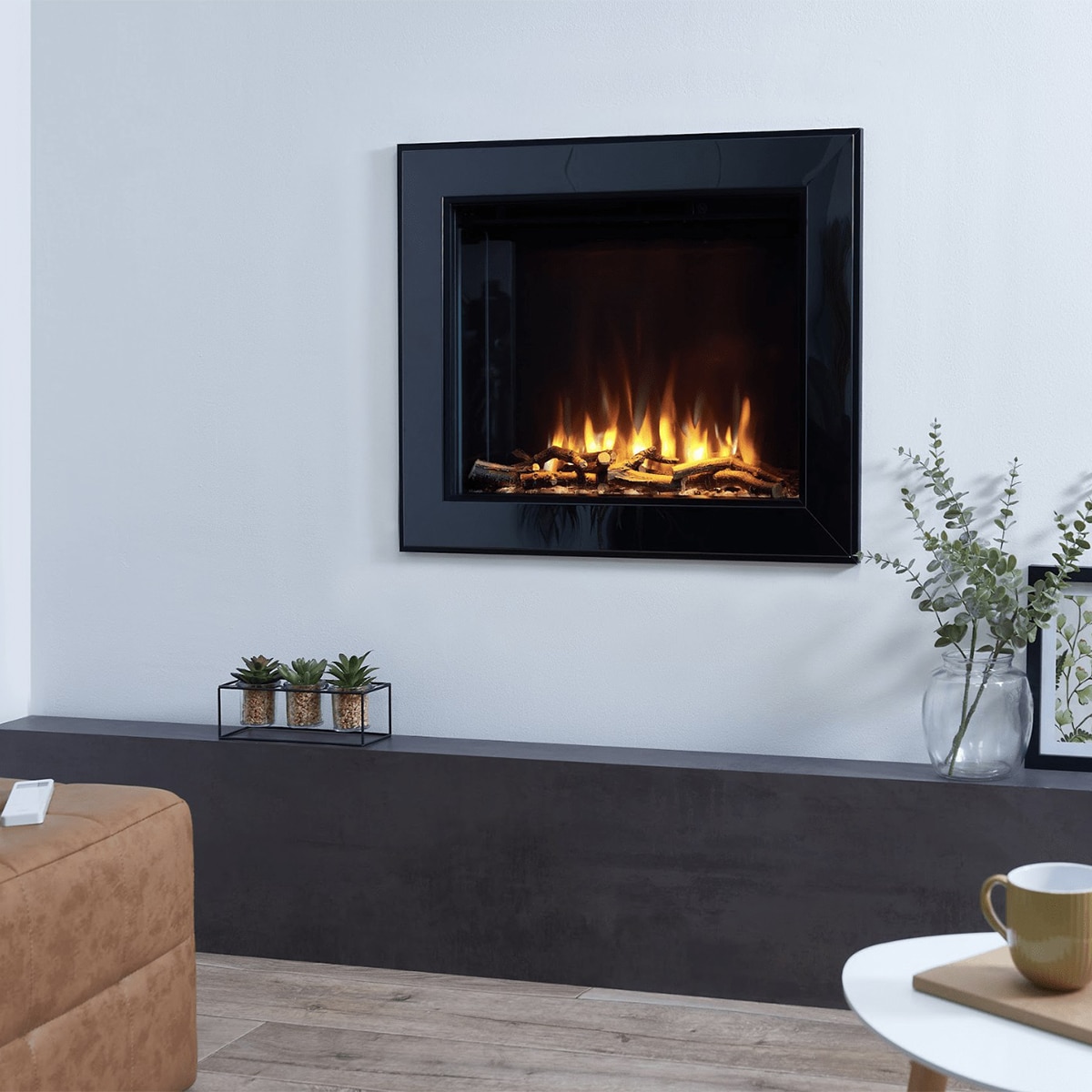Chimenea eléctrica i560E SLIM 4D Charlton & Jenrick Negro-8