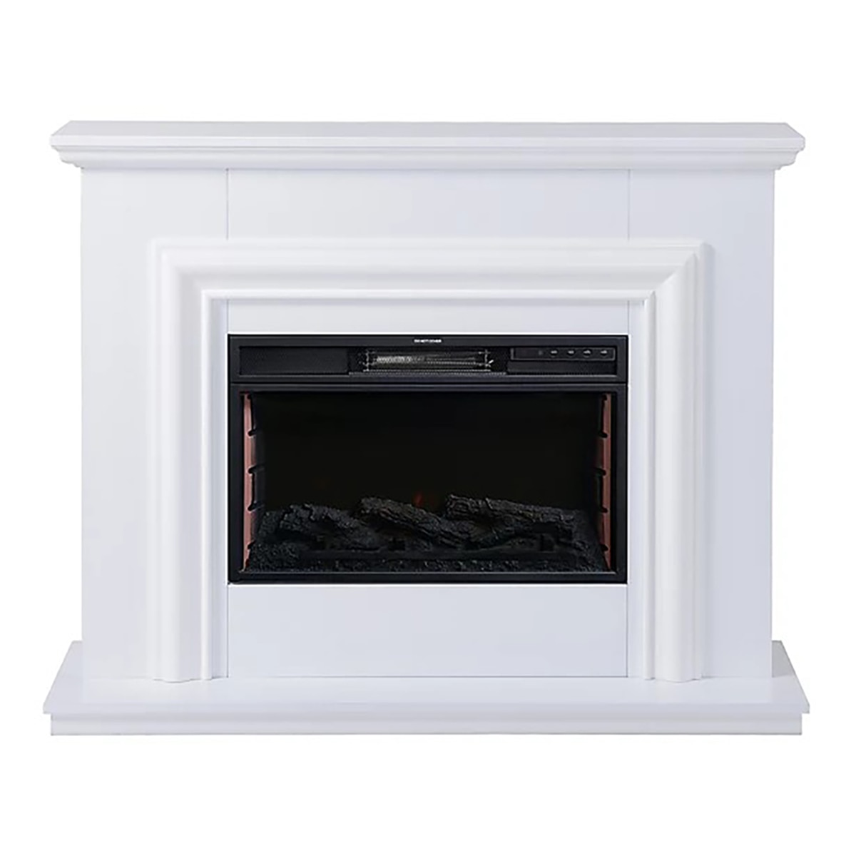 Chimenea eléctrica Amersham Blanco-11