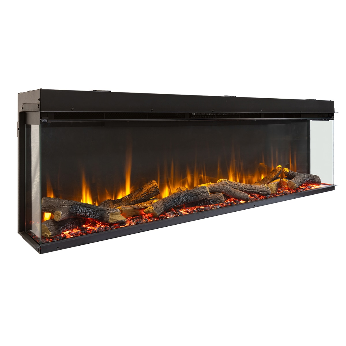 Chimenea eléctrica empotrable Go Eco MW 150 de Charlton & Jenrick Negro-10