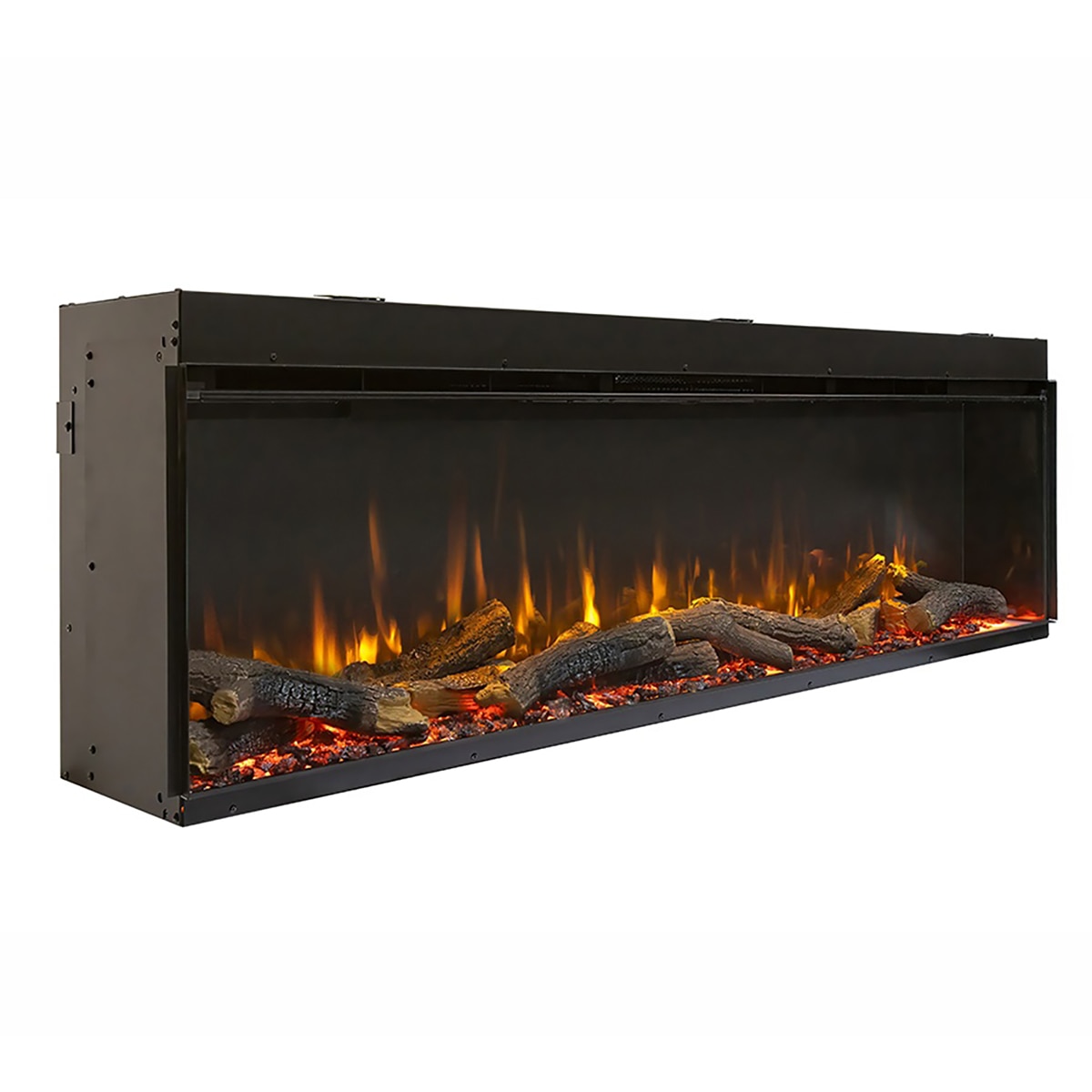Chimenea eléctrica empotrable Go Eco MW 150 de Charlton & Jenrick Negro-11