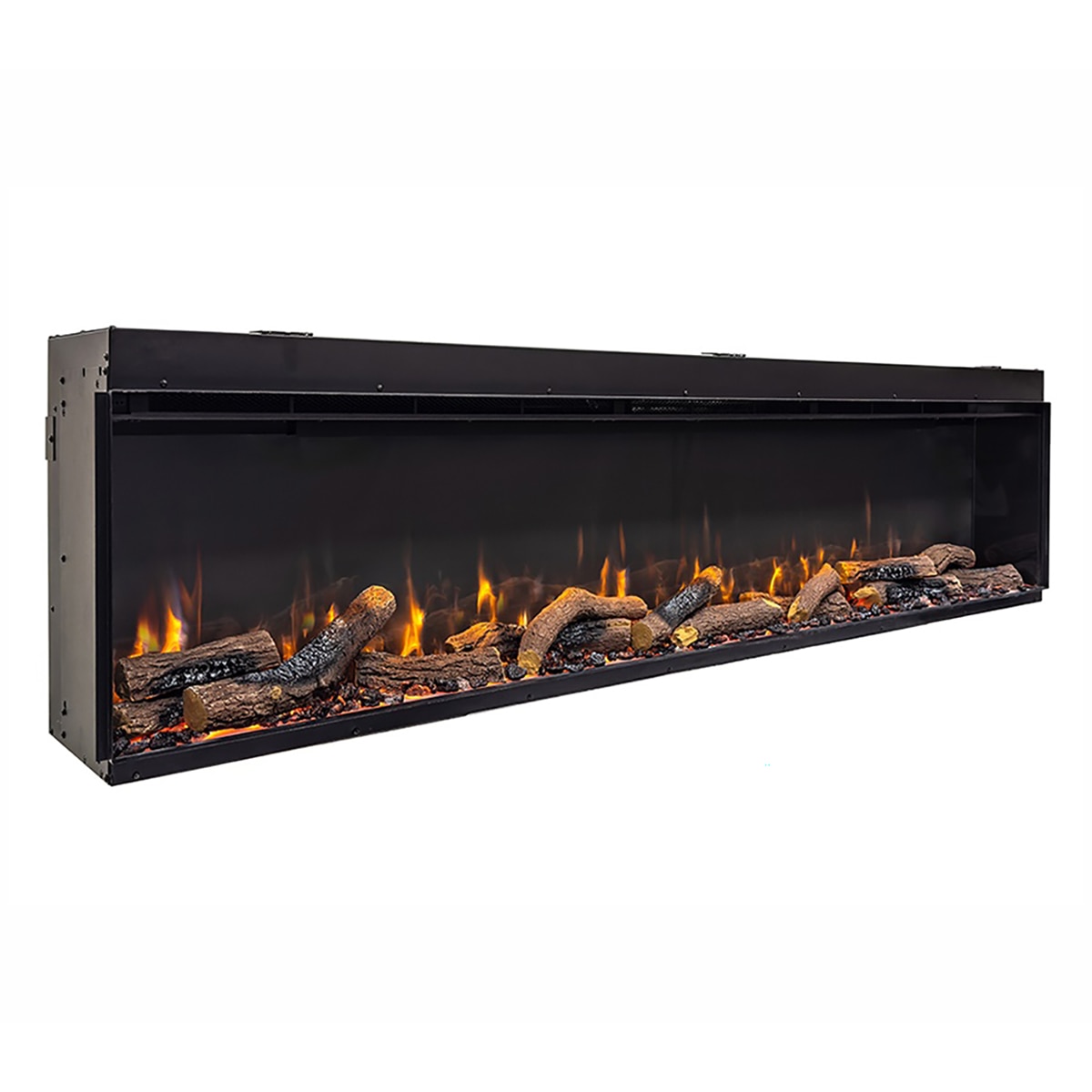Chimenea eléctrica empotrable Go Eco MW 180 de Charlton & Jenrick Negro-10