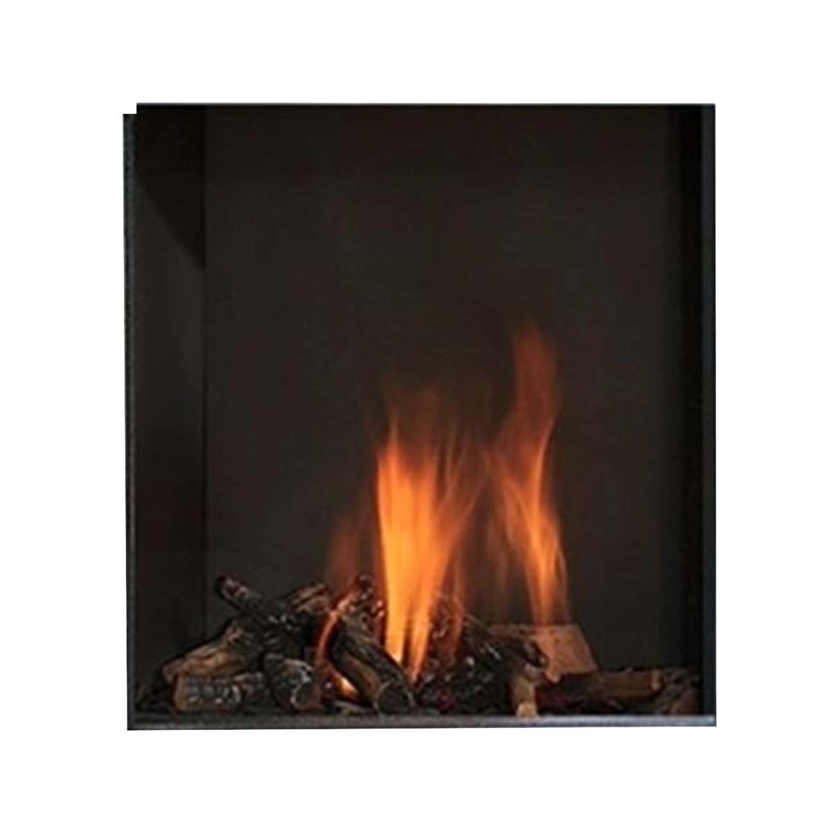 Chimenea Gas Natural Pano 67 X 67 cm Negro-1
