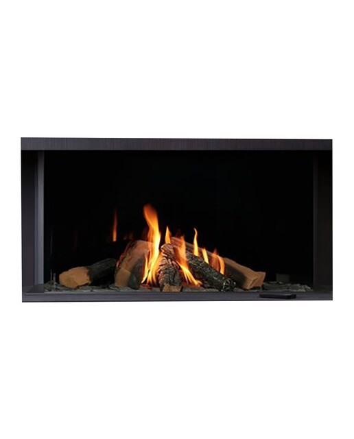 Chimenea Gas Natural Pano 650 2 Esquinas Negro-1