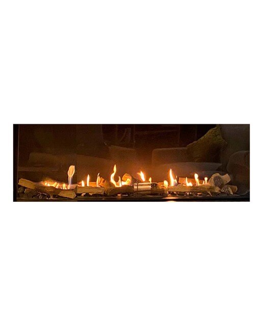 Chimenea Gas Natural Pano 1300 2 Esquinas Negro-1