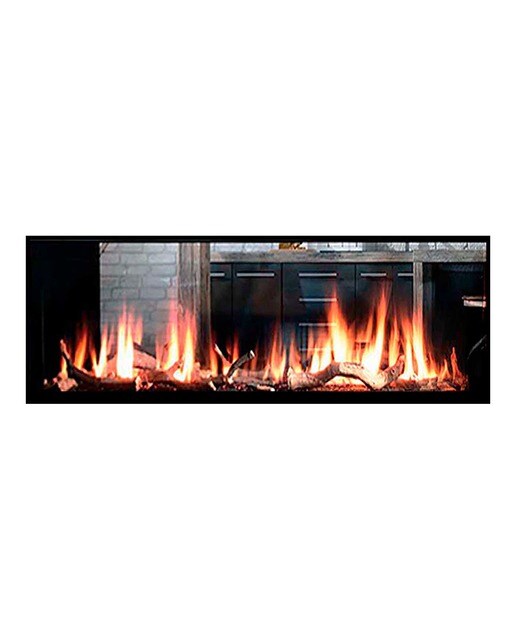 Chimenea Gas Natural Pano 2000 Túnel Negro-1