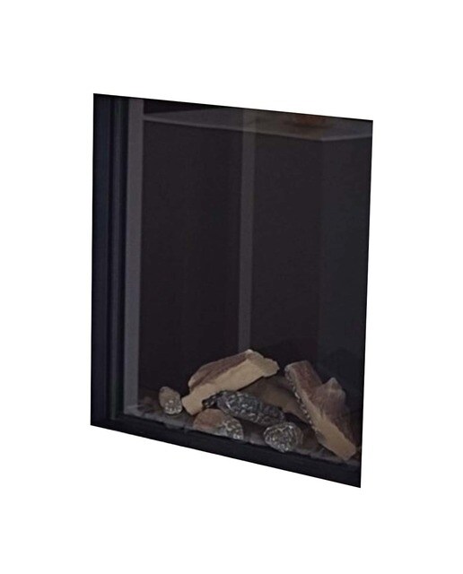 Chimenea Gas LPG Pano 67 X 67 cm Negro-4