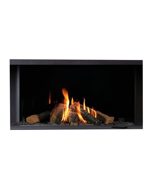 Chimenea Gas LPG Pano 650 2 Esquinas Negro-1