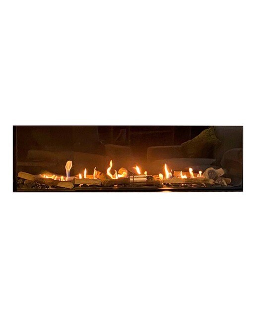 Chimenea Gas LPG Pano 1100 2 Esquinas Negro-1