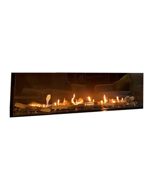 Imagen 0 de Chimenea Gas LPG Pano 1600 2 Esquinas