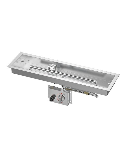 Imagen 0 de Quemador Exterior Gas Rectangular Nora 950 x 190 LPG