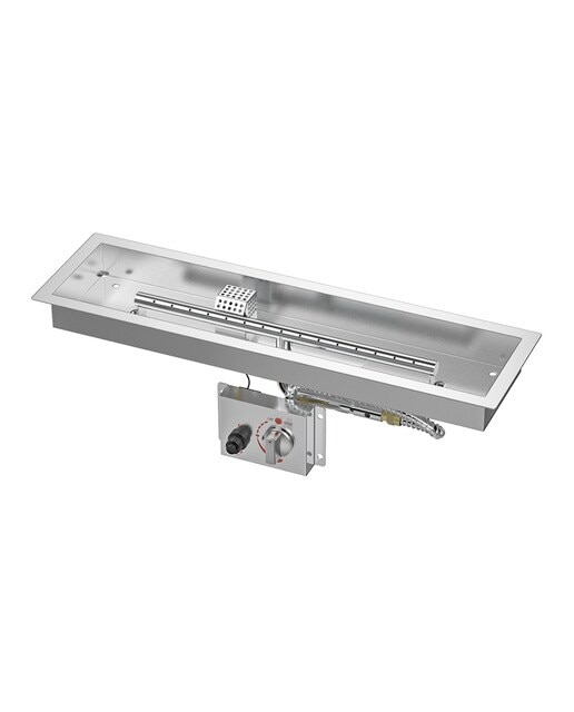 Imagen 0 de Quemador Exterior Gas Rectangular Nora 630 x 180 Gas Natural