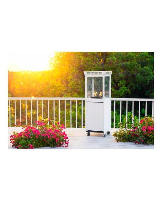 Estufa Gas Exterior Aspro 8 kW Blanco-6