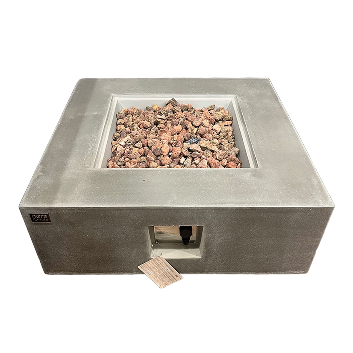 Imagen 0 de Mesa de Exterior con Brasero de Gas Loa gris 16 Kw