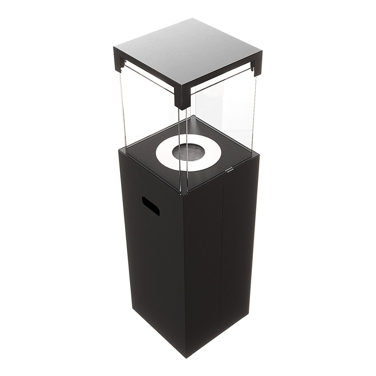 Chimenea de jardín de bioetanol Bio Pat Pauheat Negro-3