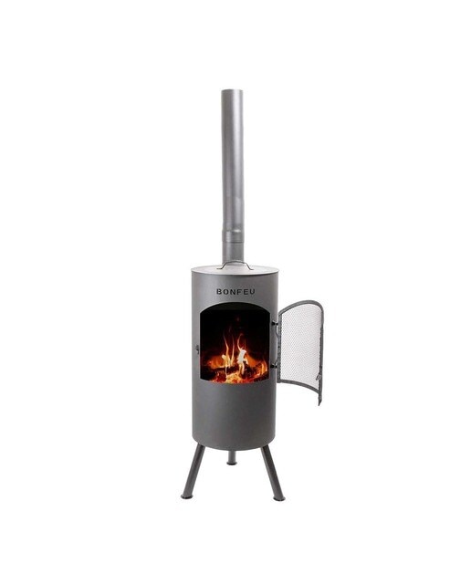 Imagen 0 de Chimenea de Leña Exterior Bontino Black