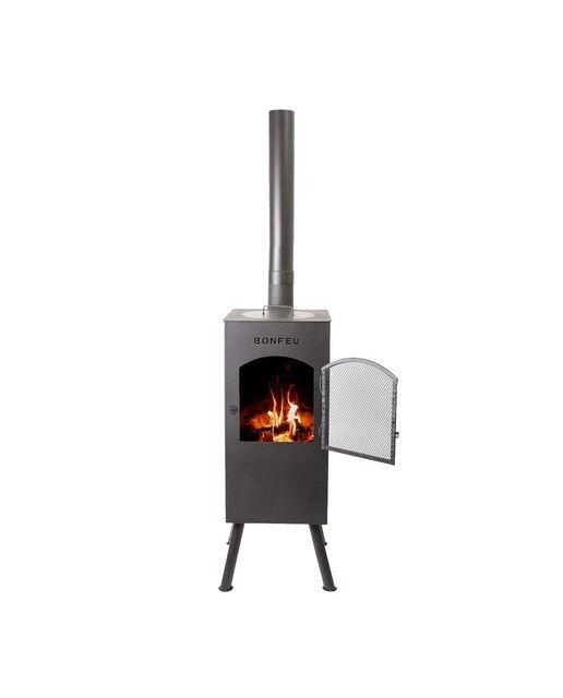 Imagen 0 de Chimenea de Leña Exterior Boncarré Black