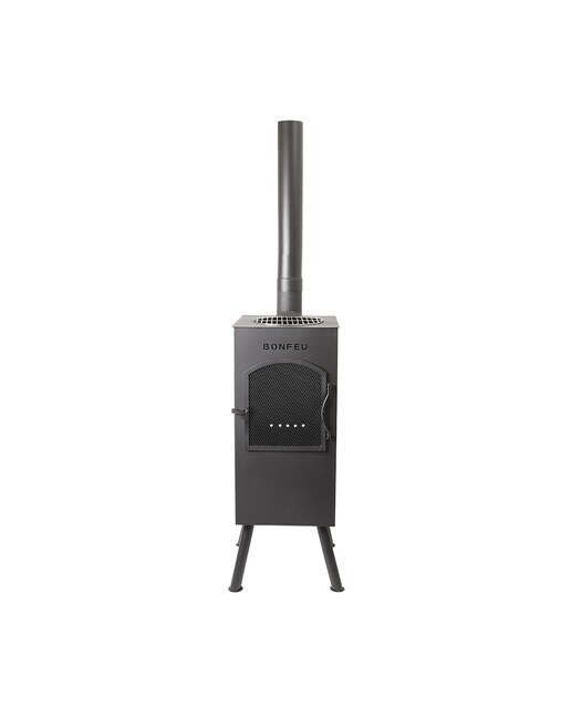 Chimenea de Leña Exterior Boncarré Black Negro-5