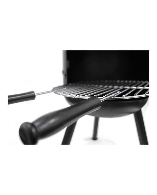 Chimenea de Leña Exterior Bonbono Acero Negro-8