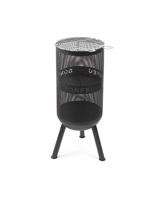 Chimenea de Leña Exterior Bonves 34 Negro-2