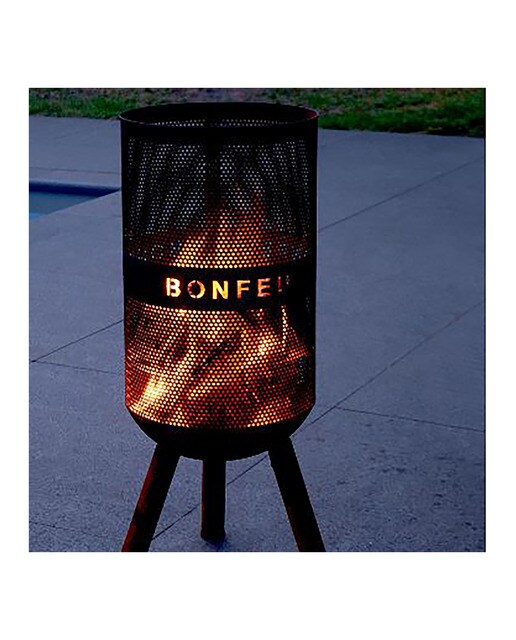 Chimenea de Leña Exterior Bonves 34 Negro-8