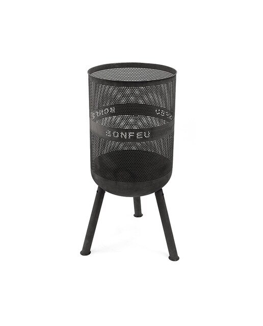 Chimenea de Leña Exterior Bonves 45 Negro-3
