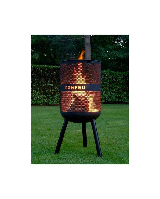 Chimenea de Leña Exterior Bonves 45 Negro-7