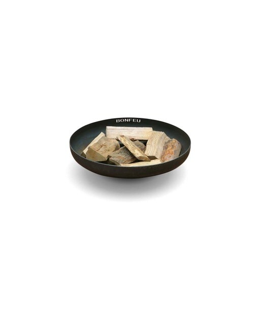 Brasero de Leña Bonbowl Acero Corten Ø 60 cm Óxido-2