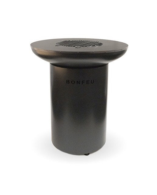 Chimenea de Leña Exterior Bonbiza Black Negro-3