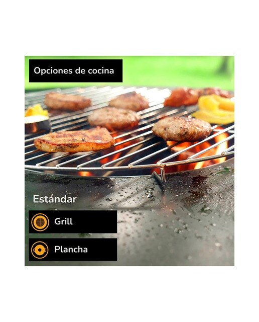 Chimenea de Leña Exterior Bonbiza Black Negro-11