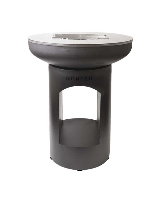 Imagen 0 de Chimenea de Leña Exterior Bonbiza Open Black