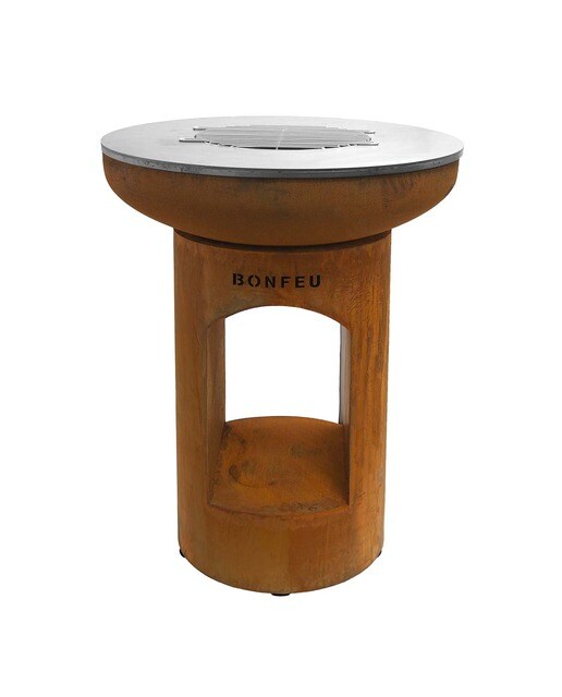 Imagen 0 de Chimenea de Leña Exterior Bonbiza Open Corten