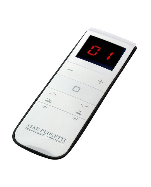 Calefactor Eléctrico Infrarrojos Exterior Heliosa 77 con Mando Blanco-3
