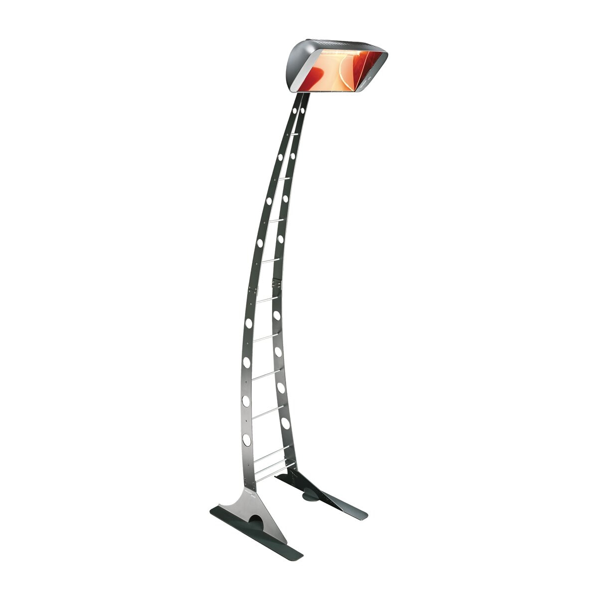 Soporte Giraffa para calefactor eléctrico Heliosa Antracita-2
